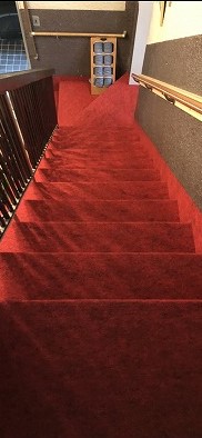 富士市　M様邸　階段ｼﾞｭｰﾀﾝ貼り替え工事